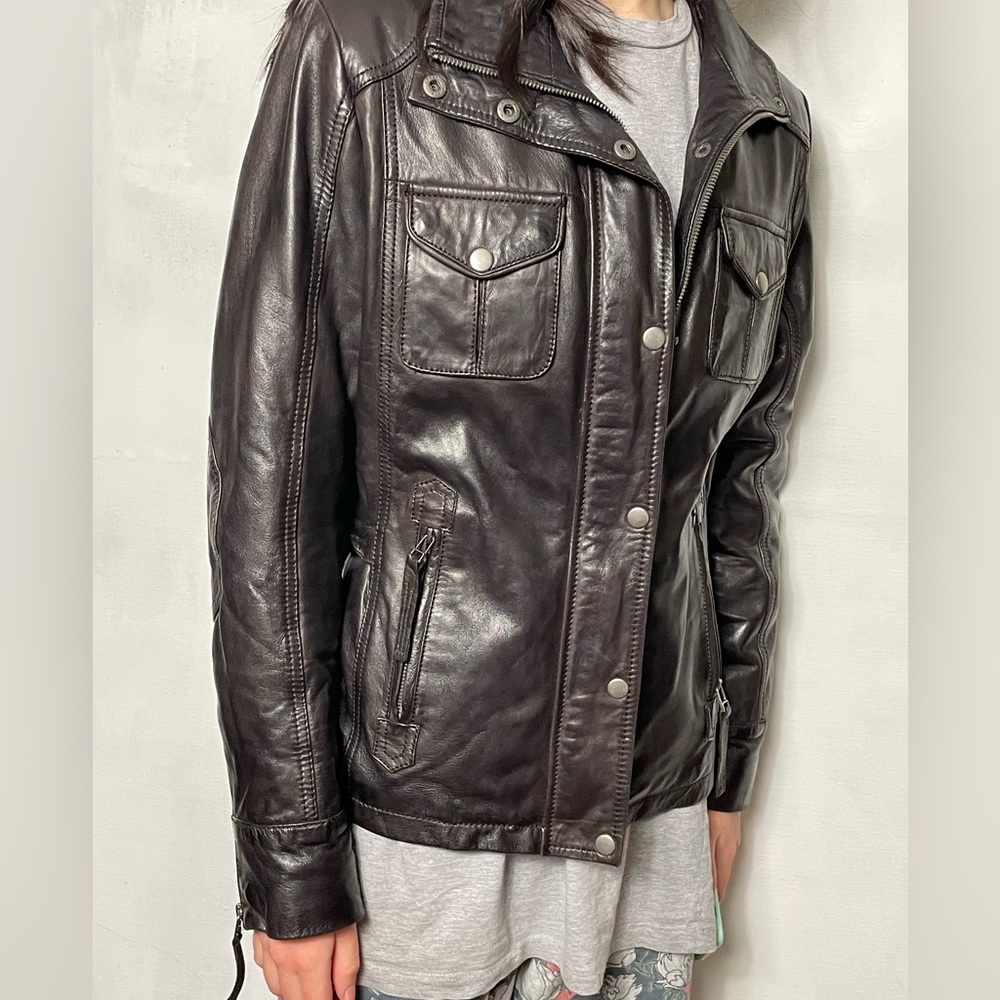 DC Collection Brown Leather Jacket